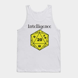 Intelligence Stat D20 Tank Top